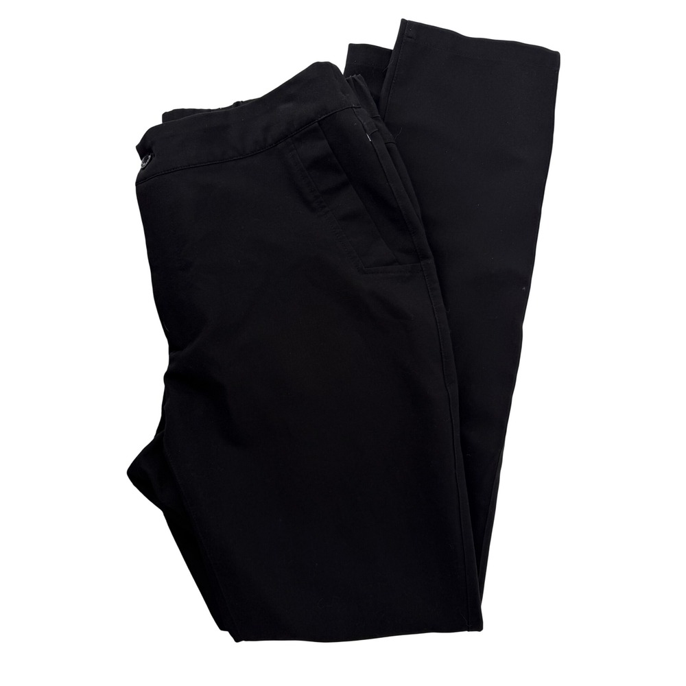 FIGS Technical Collection Black Scrub Pants Women Small W18SW2004 Slim Leg